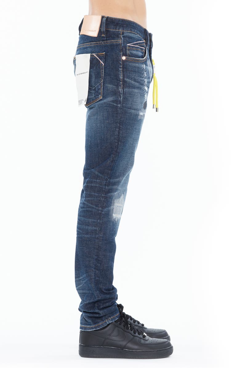 Cult of Individuality Rocker Slim 602 Jeans, Alternate, color, Marine