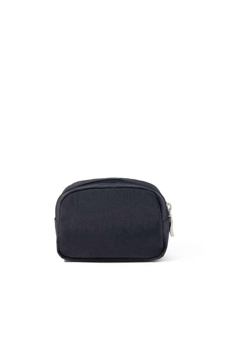 Mini Pocket Cosmetic Bag, Alternate, color, French Navy