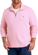 vineyard vines Big & Tall Saltwater 1/4-Zip Pullover