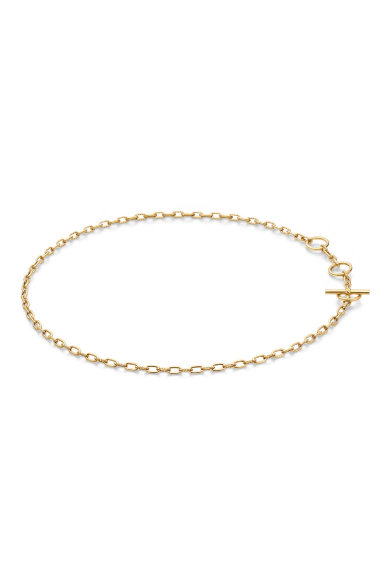 Madison Chain Link Necklace, Alternate, color, YELLOW GOLD