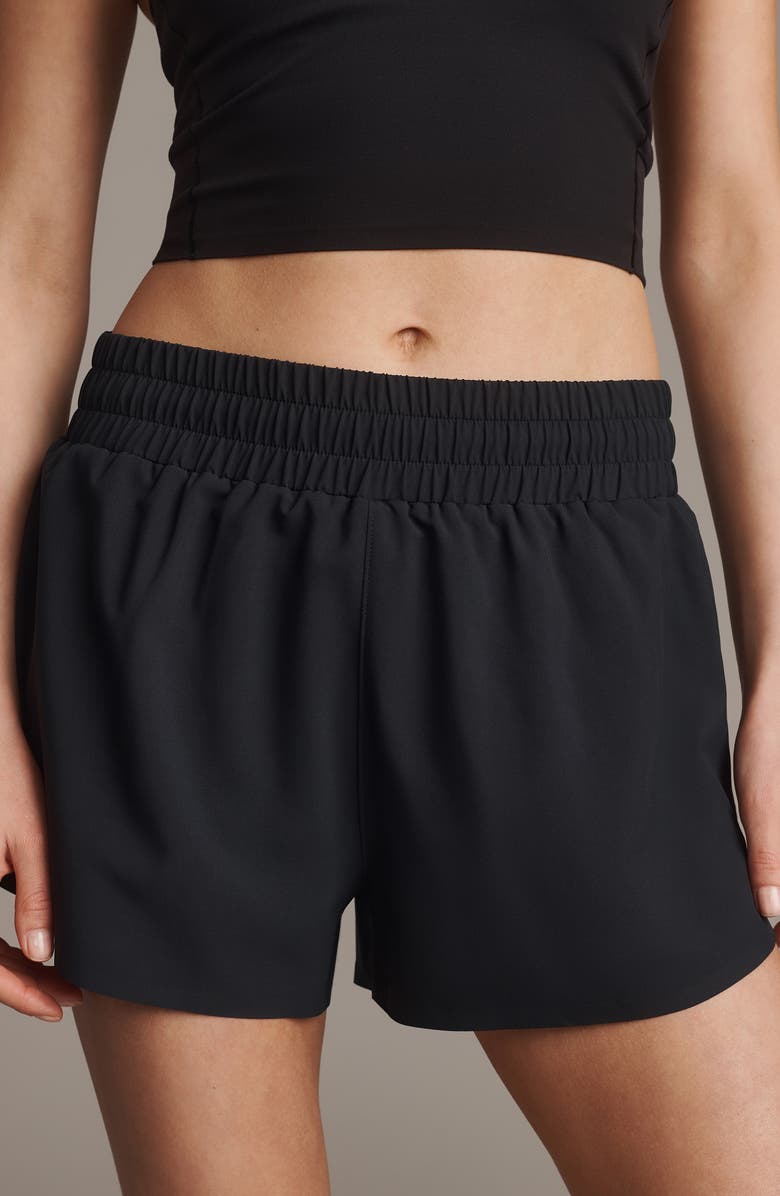Rhone Mirage 3-Inch Lined Recycled Polyester Running Shorts, Alternate, color, Pure Black