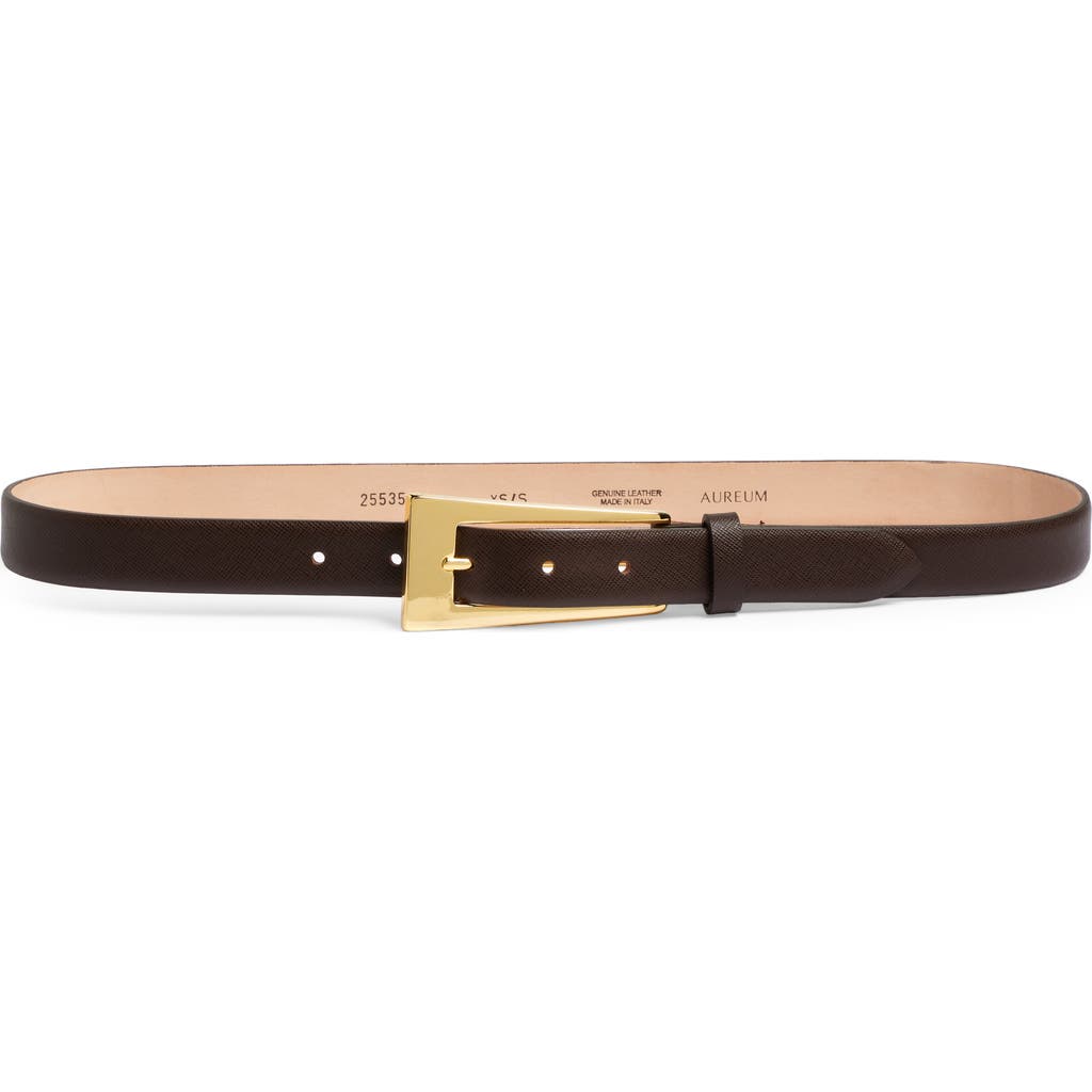 AUREUM No. 10 Leather Belt in Coco Gold  product