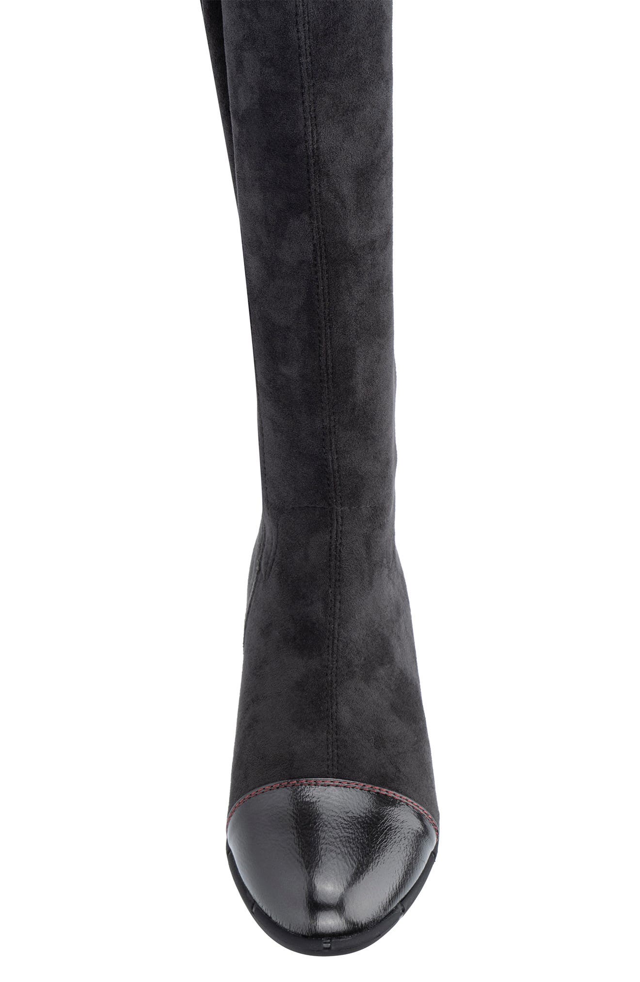 TORGEIS Nova Cap Toe Tall Boot, Alternate, color, Grey