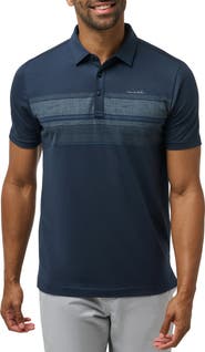 TravisMathew Strictly Speaking Chest Stripe Polo