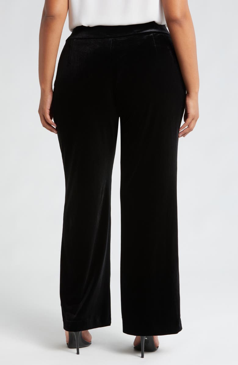 Anne Klein Pull-On Wide Leg Pants, Alternate, color, 