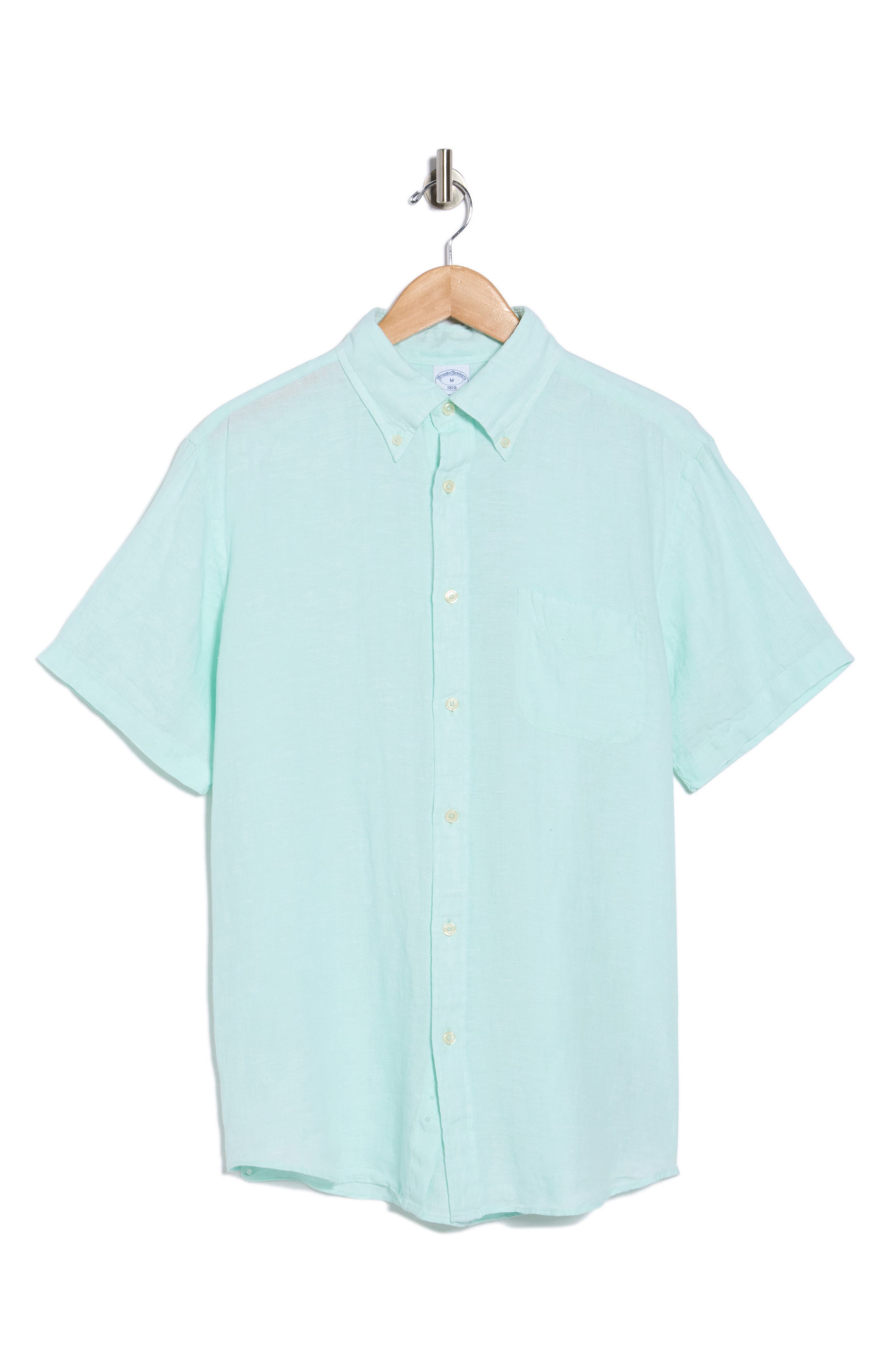 Brooks Brothers Short Sleeve Linen Shirt