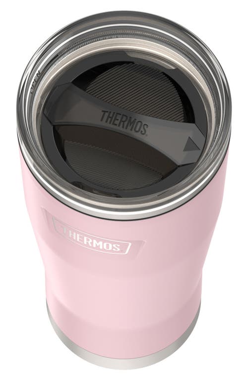 Thermos 24-ounce Vacuum Insulated Stainless Steel Cold Cup Tumbler In Pink