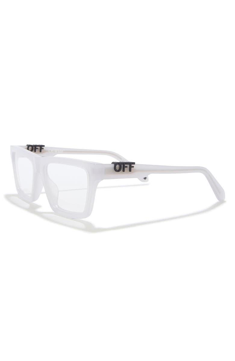 Off-White 7B 55mm Optical Glasses, Alternate, color, Grey