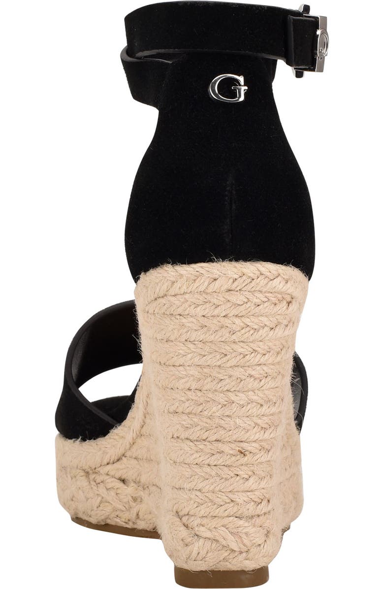 GUESS Hidy Platform Wedge Sandal, Alternate, color,