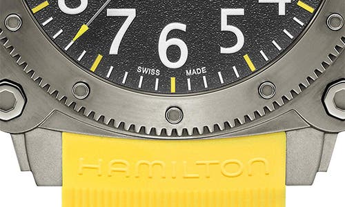Hamilton Khaki Navy Belowzero Auto Titanium In Grey
