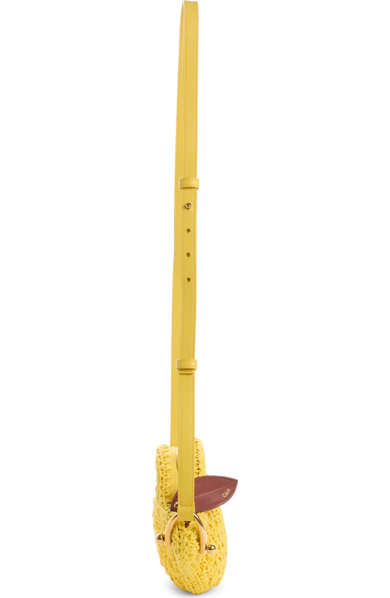 Chloé Tropicus Knit Shoulder Bag, Alternate, color, Radiant Yellow