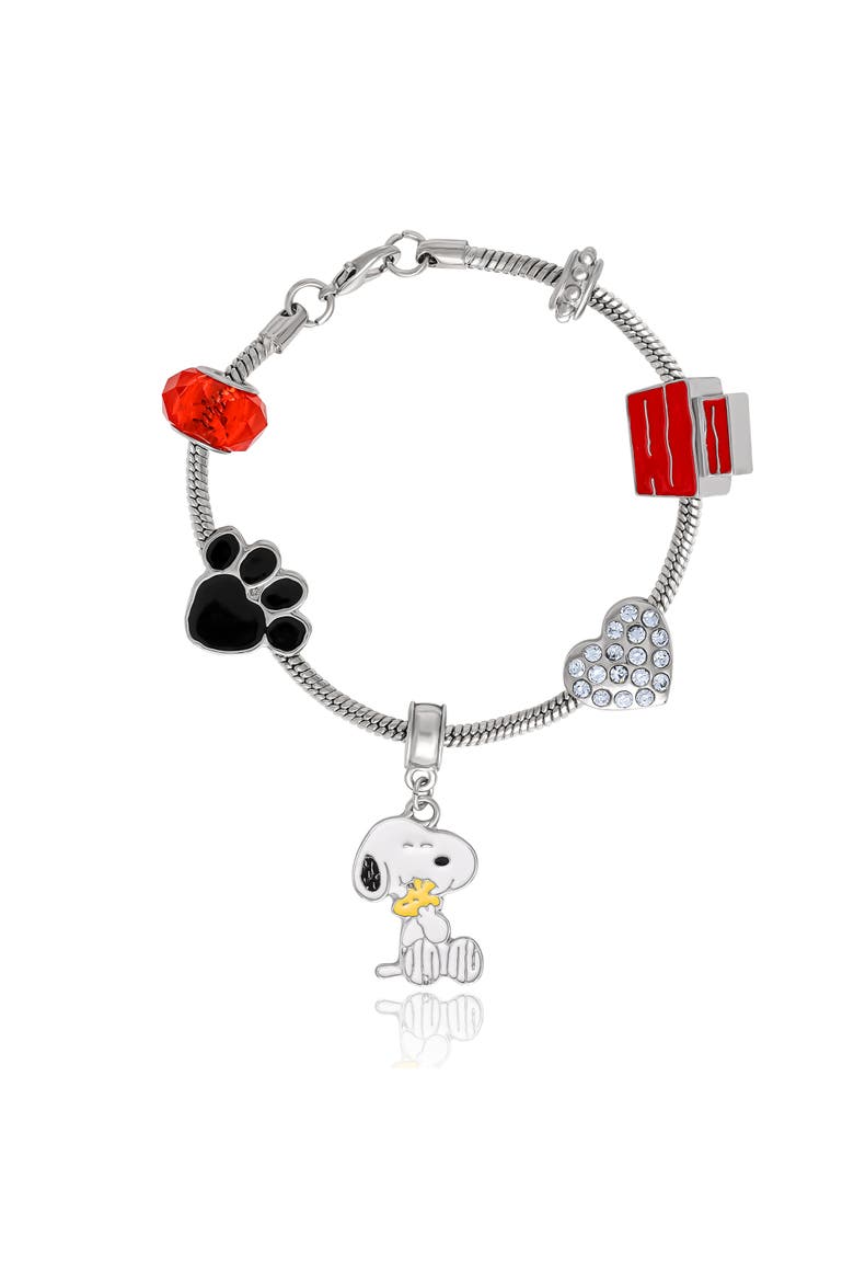 Charm Bracelet - 6 Unique Charms, Main, color, Multi