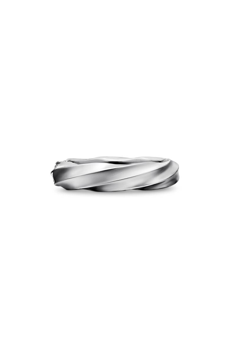 David Yurman Cable Edge Band Ring, Alternate, color, Sterling Silver Recycled