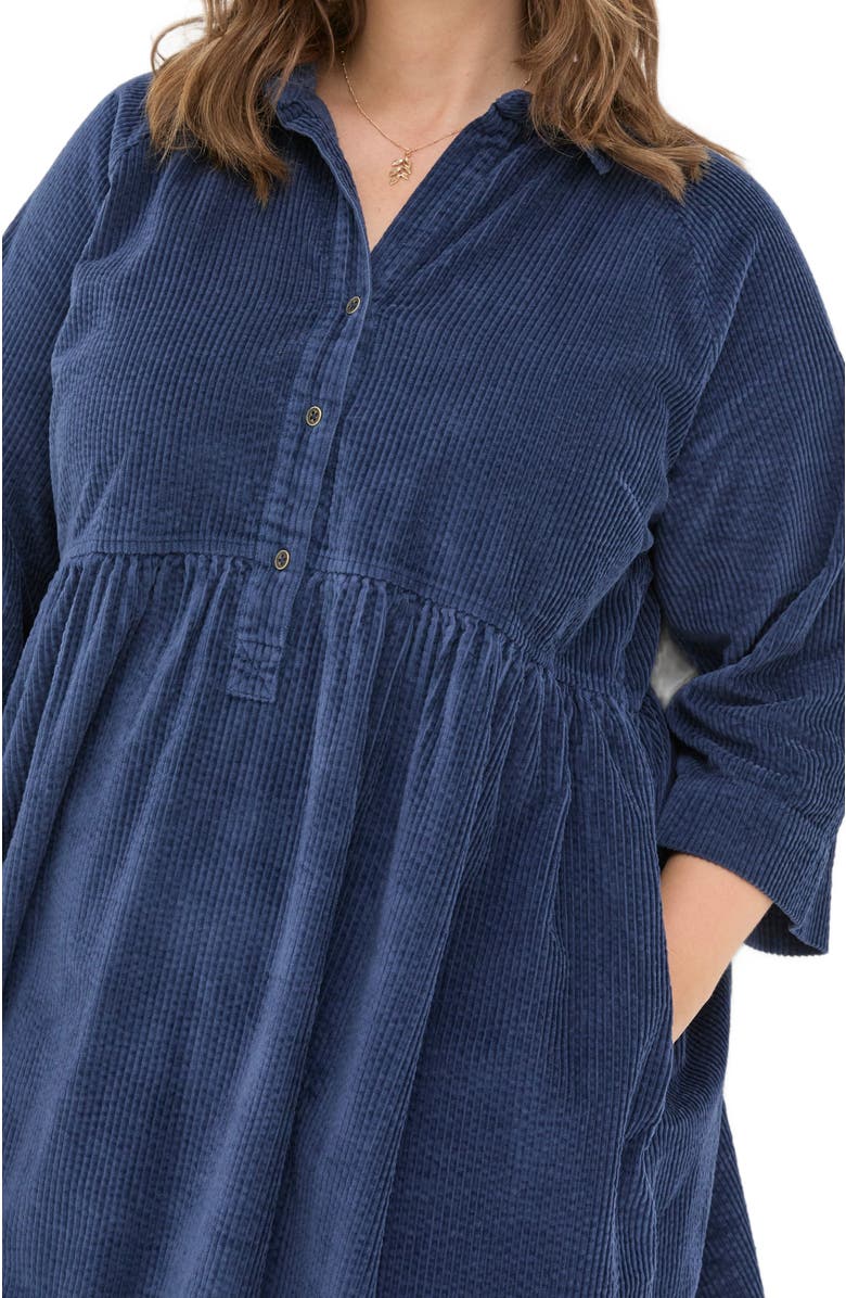 FatFace Women's Plus Size Sara Bubble Cord Dress, Alternate, color, 