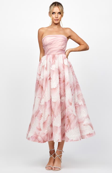Briee Strapless Midi