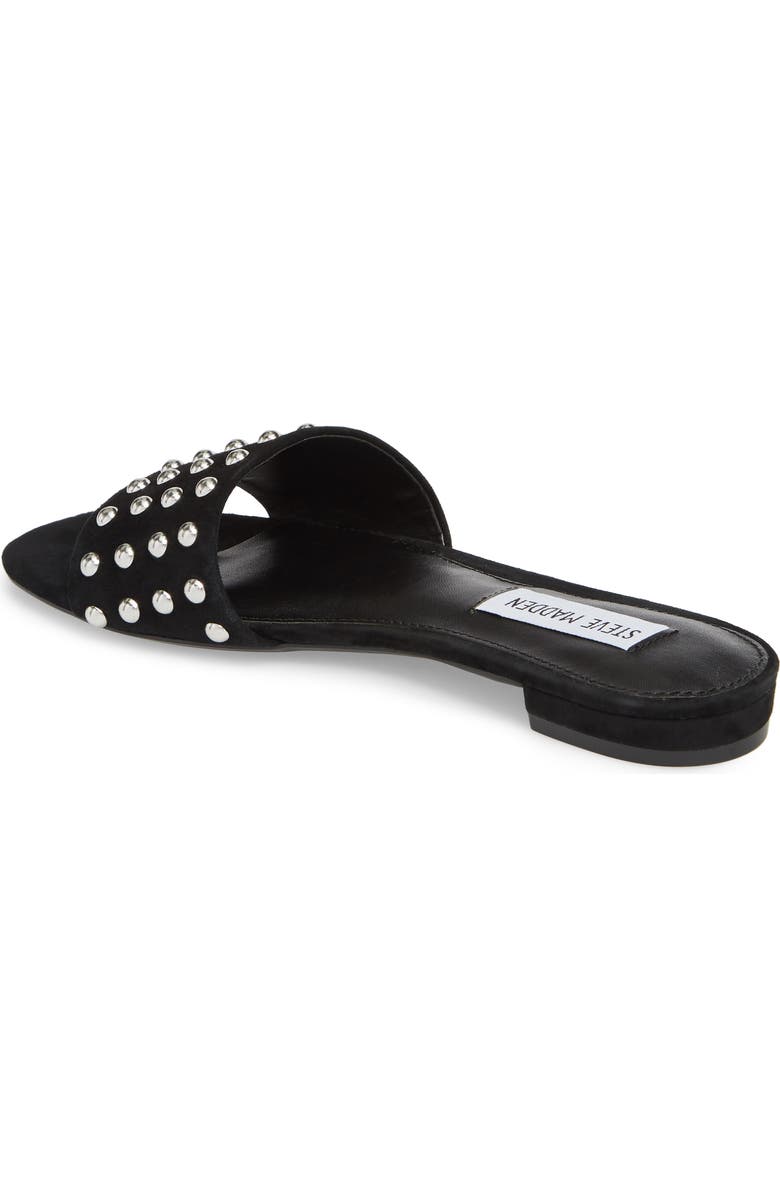 Steve Madden Viv Studded Slide Sandal, Alternate, color,