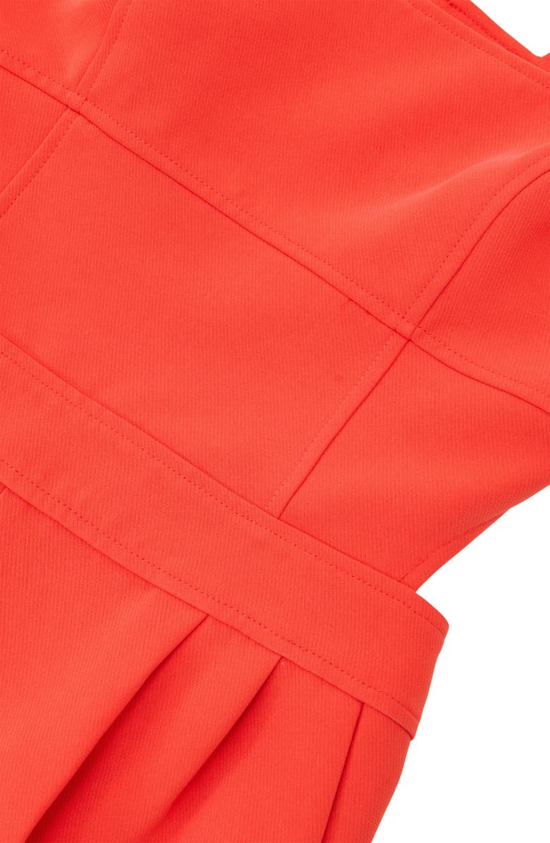 Reiss Dion Sleeveless Wide Leg Jumpsuit, Alternate, color, Orange