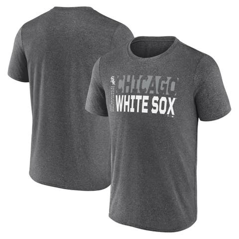 Men's Fanatics  Heather Charcoal Chicago White Sox Fundamentals Shoot For The Sky T-Shirt