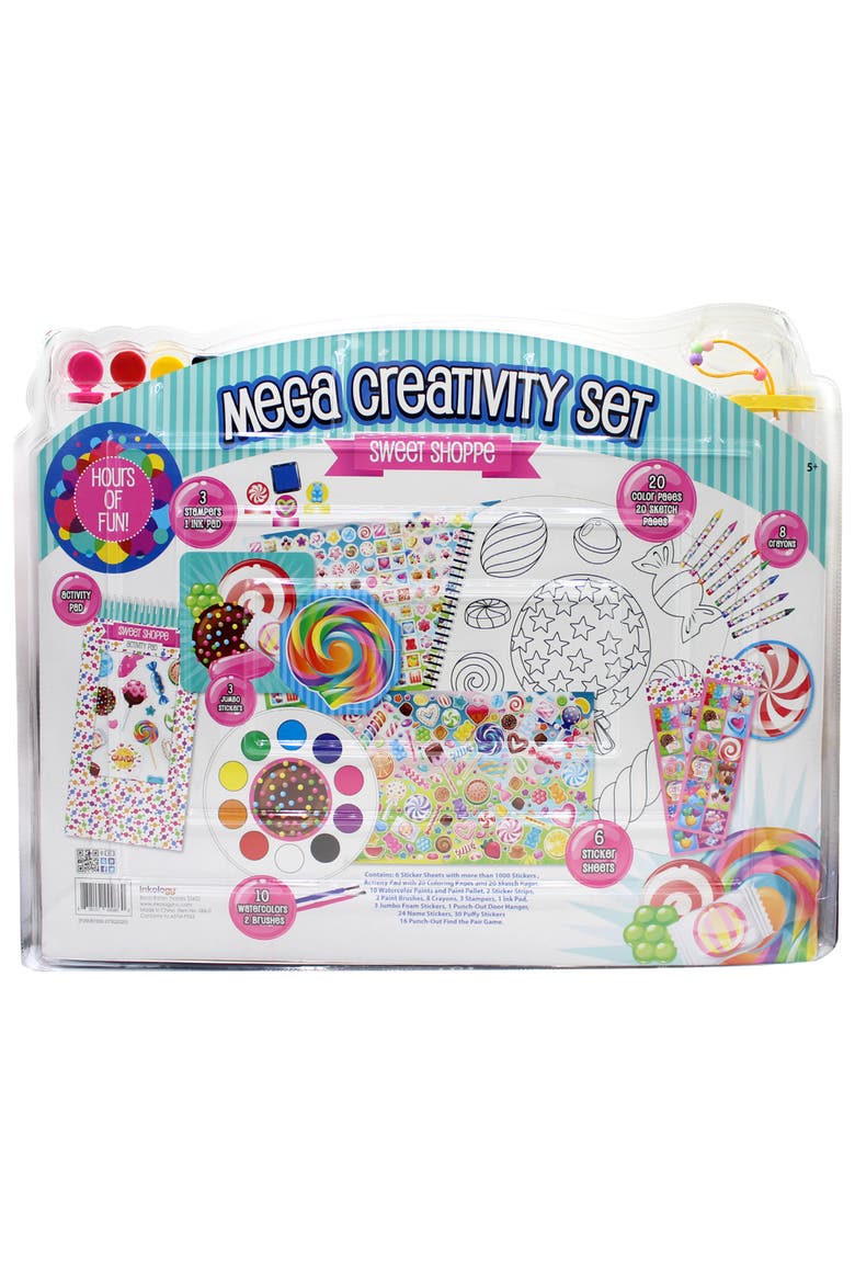 Mega Creativity Set, Sweet Shoppe Candy Themed Activities, Kids 5+, Alternate, color, Multicolored