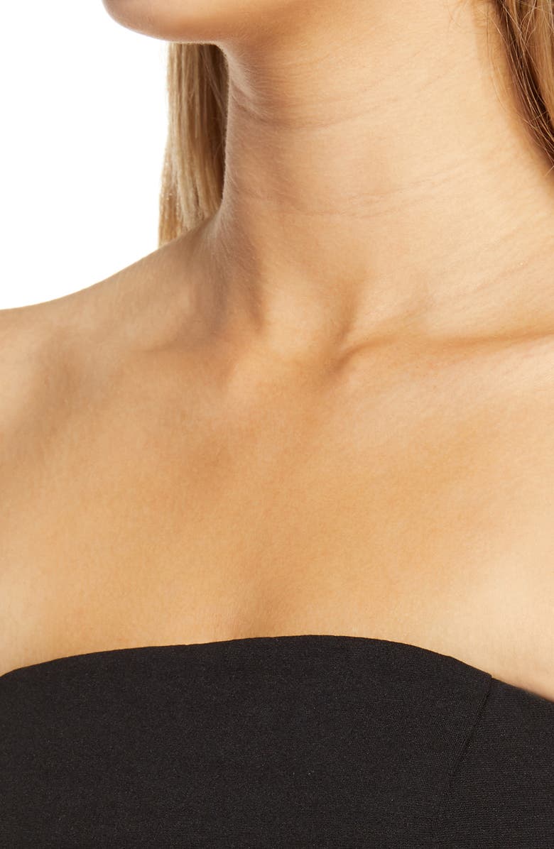 Lulus About a Twirl Strapless Skater Dress, Alternate, color, 