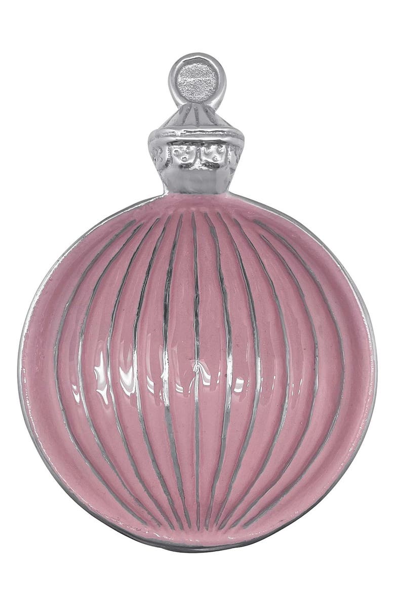 Mariposa Ornament Candy Dish, Main, color, Red