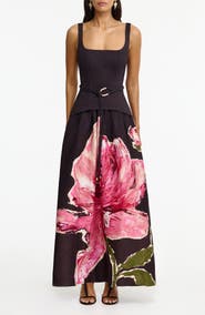 Acler Actonhill Floral Print Cocktail Dress