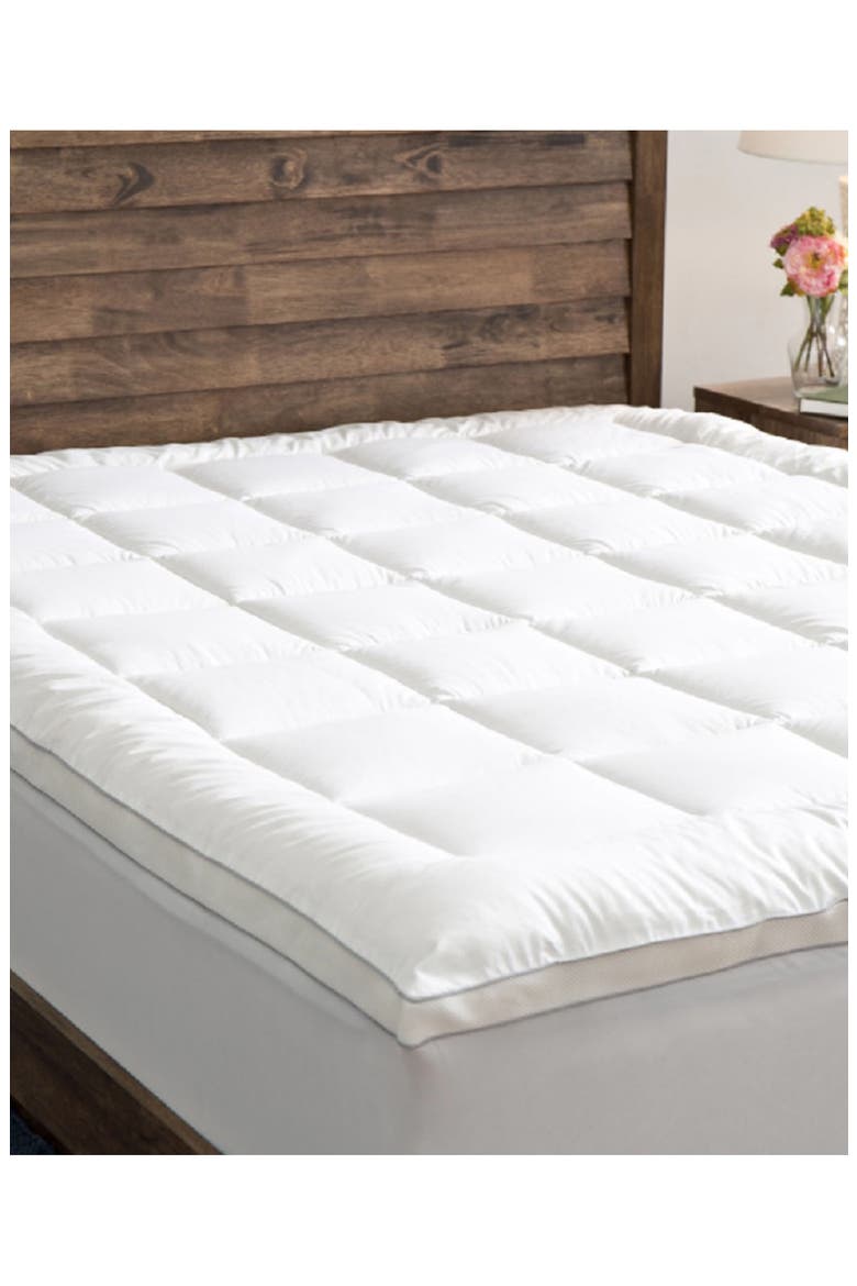 Powernap Twin Active Energy Performance Mattress Pad, Alternate, color, WHITE