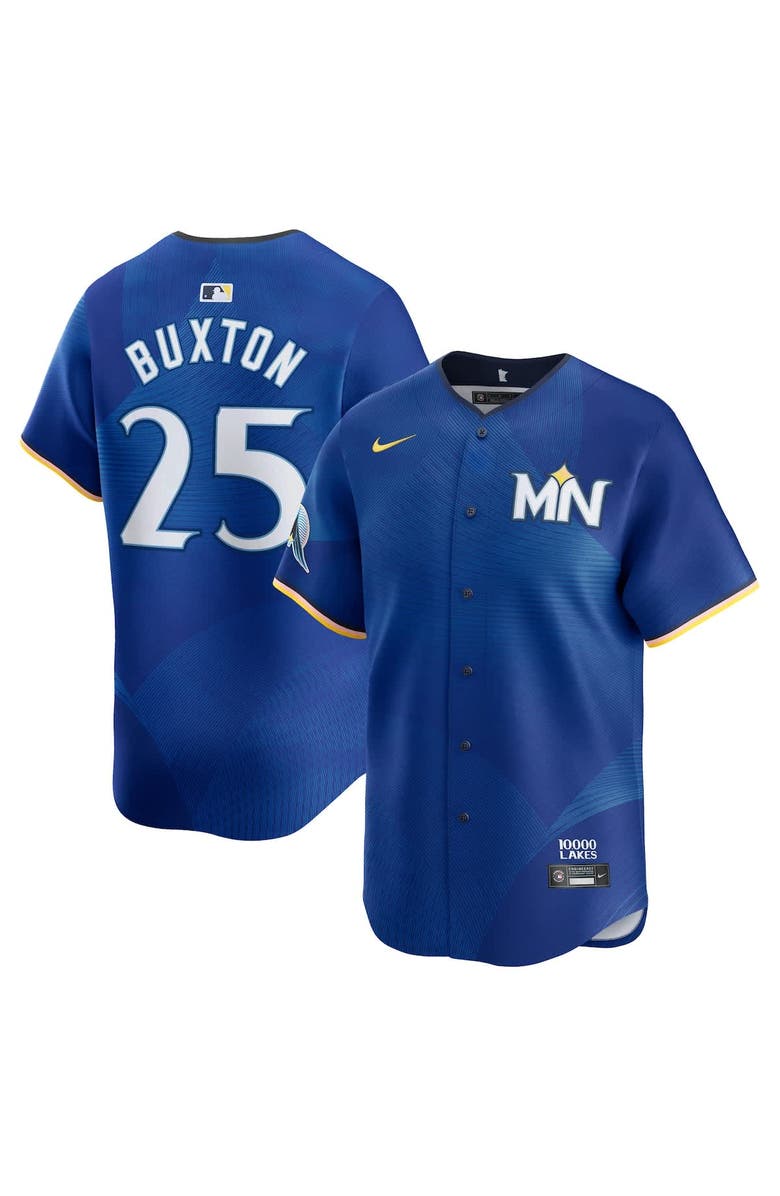 Nike Men's Nike Byron Buxton Royal Minnesota Twins City Connect Limited Jersey, Alternate, color, 
