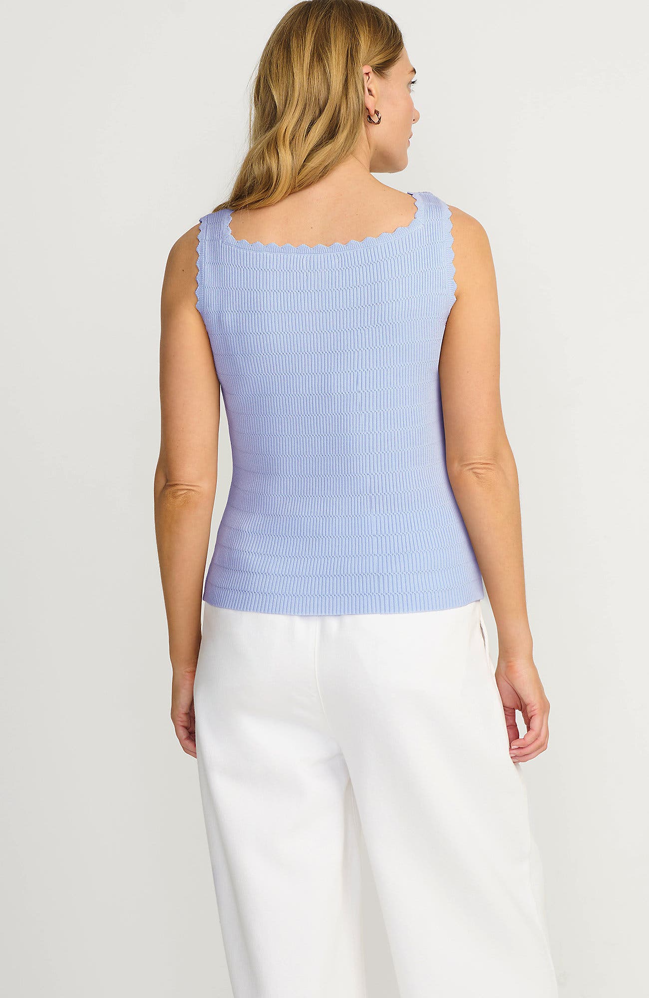 High Retention Square Neck Tank Sweater - image 4