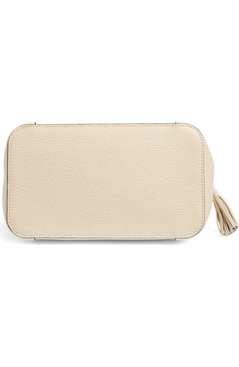 VALENTINO BY MARIO VALENTINO Callie Medallion Shoulder Bag, Alternate, color, Milk