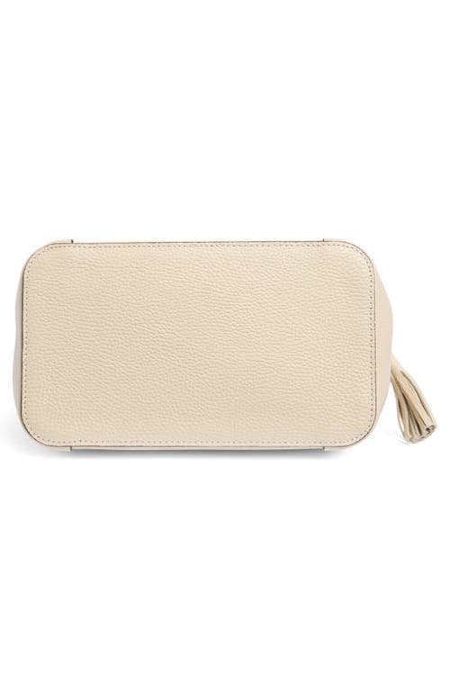 Valentino By Mario Valentino Callie Medallion Shoulder Bag In White