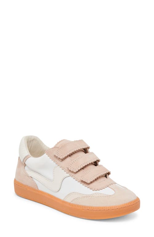 Dolce Vita Notice Sneaker In Ivory Multi Suede