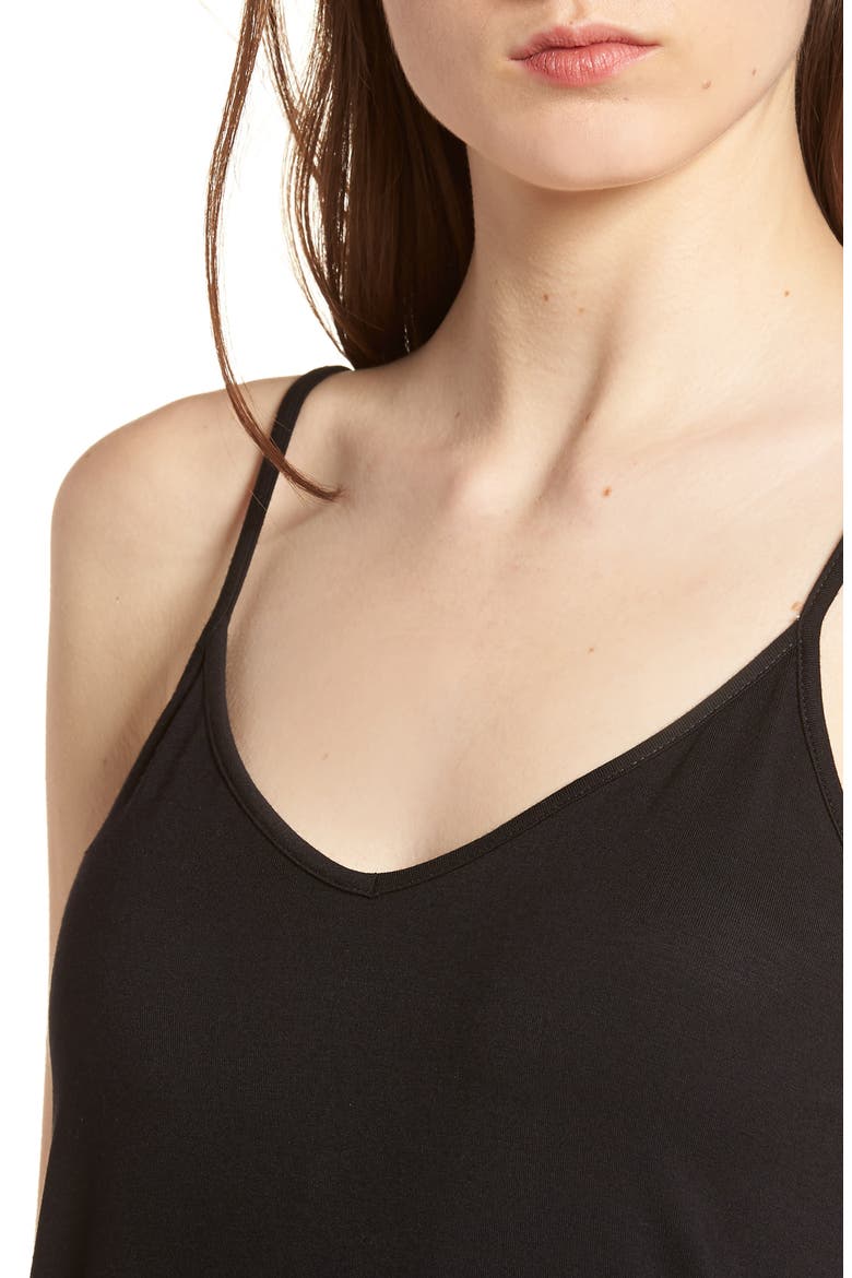 Layering Camisole Top, Alternate, color, TRUE BLACK