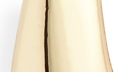 Nordstrom Polished C Hoop Earrings In Gold