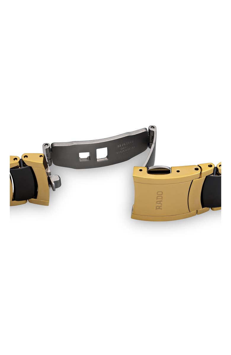 RADO Centrix Automatic Diamond Ceramic Bracelet Watch, 38mm, Alternate, color, 