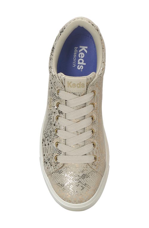 Keds ® Park Platform Sneaker In Gold