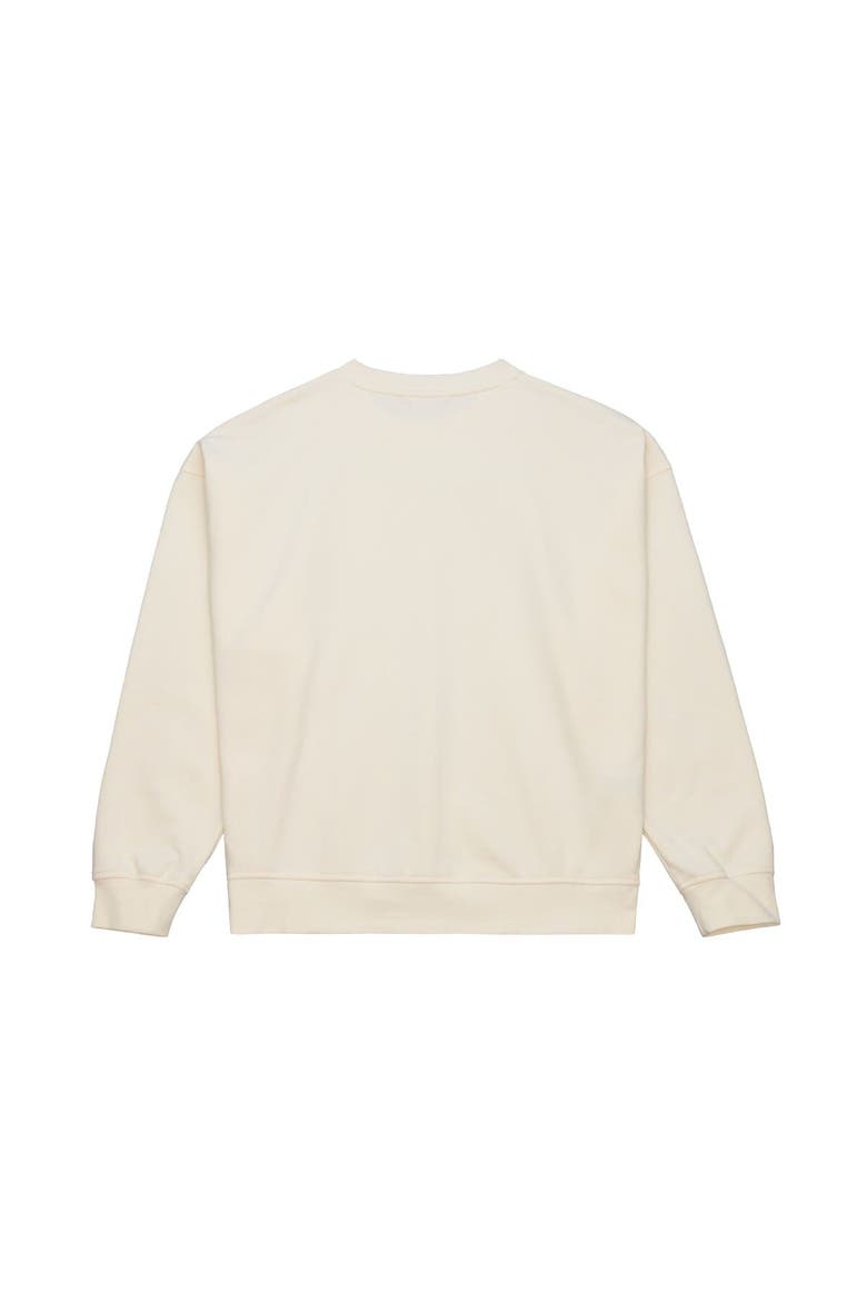 Women's  Mitchell & Ness  Cream Dallas Cowboys Tonal Arch Sweatshirt, Alternate, color, Cream