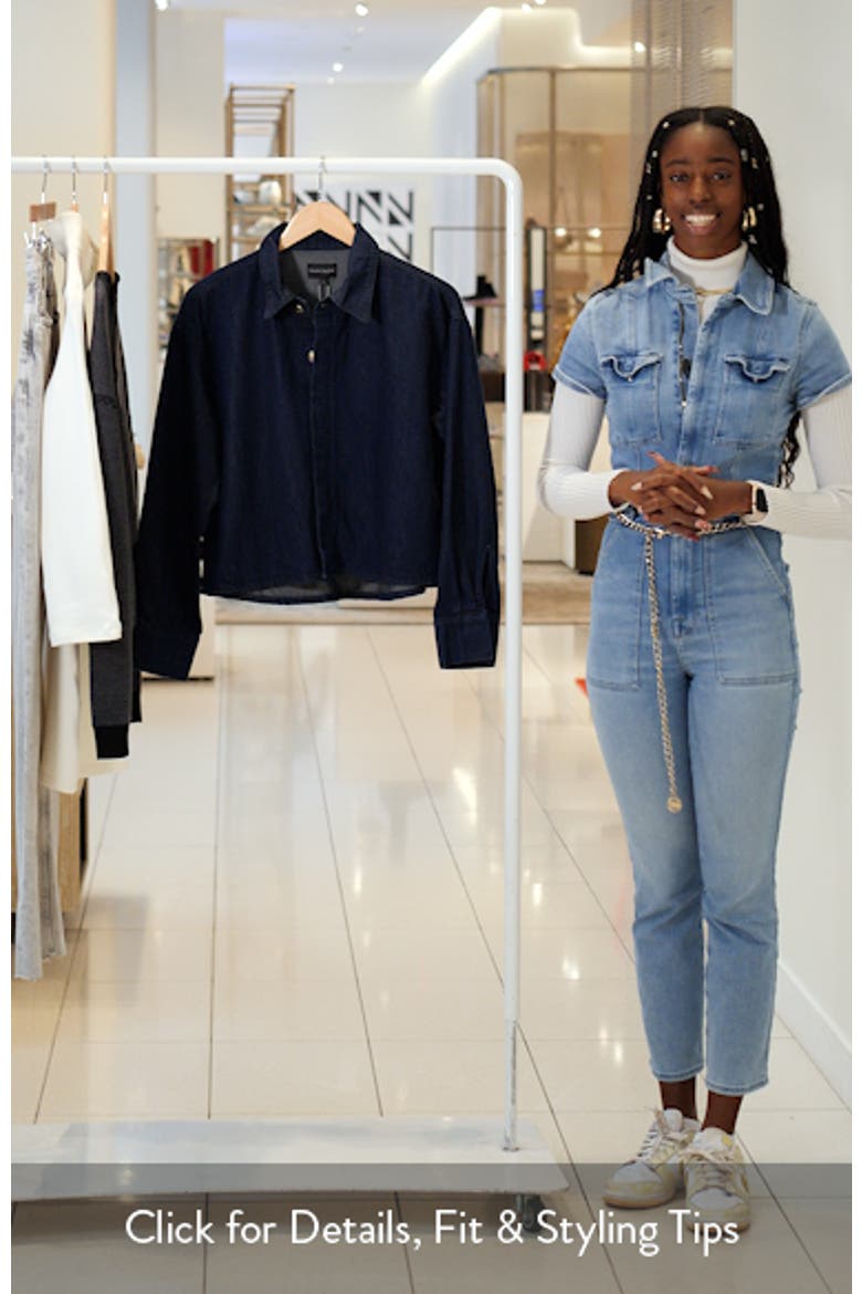 The Brady Crop Denim Shirt video