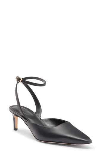 Nordstrom Greenwich Ankle Strap Pointed Toe Slingback Pump