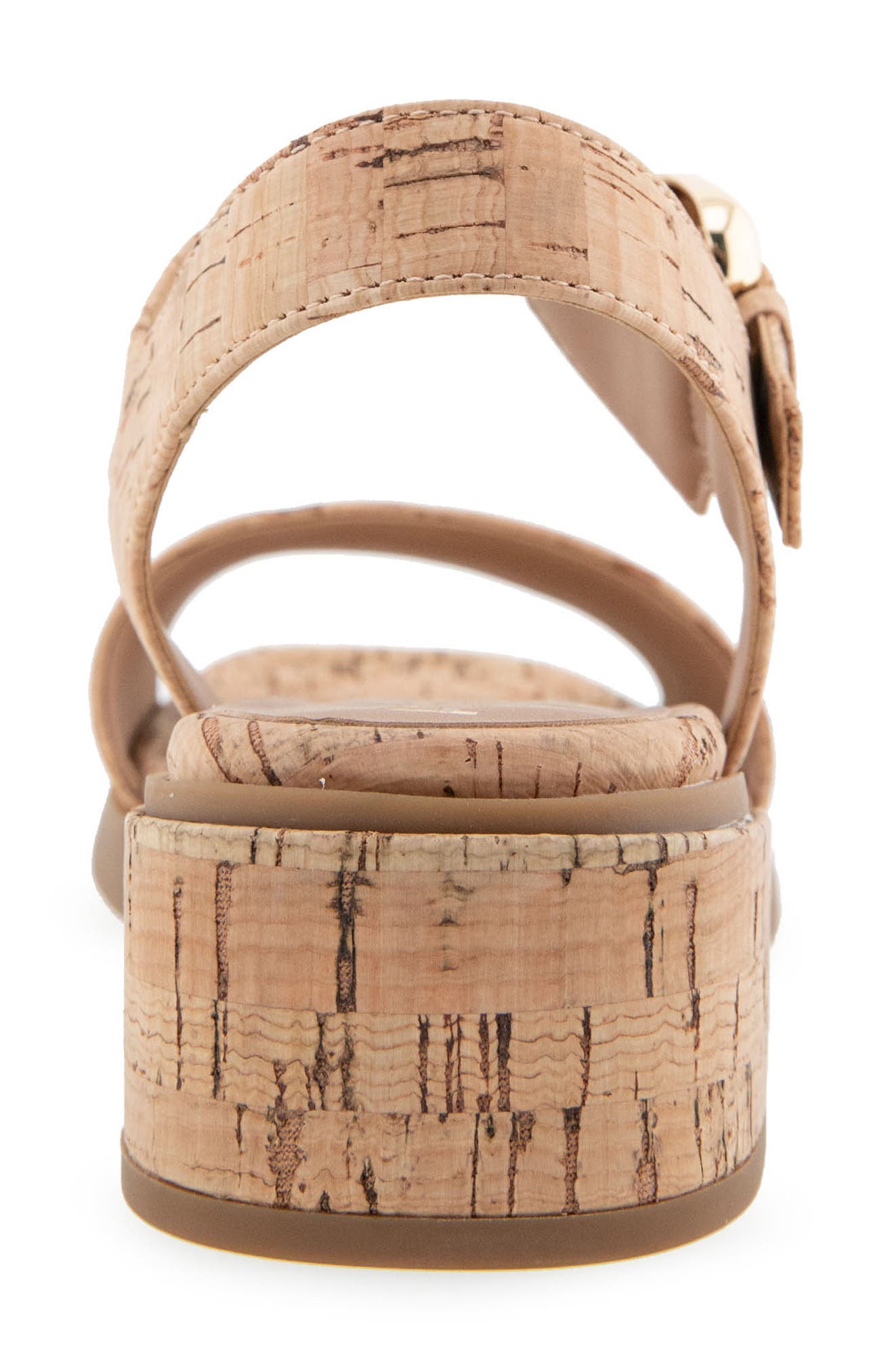Dorian Block Heel Ankle Strap Sandal, Alternate, color, NATURAL CORK
