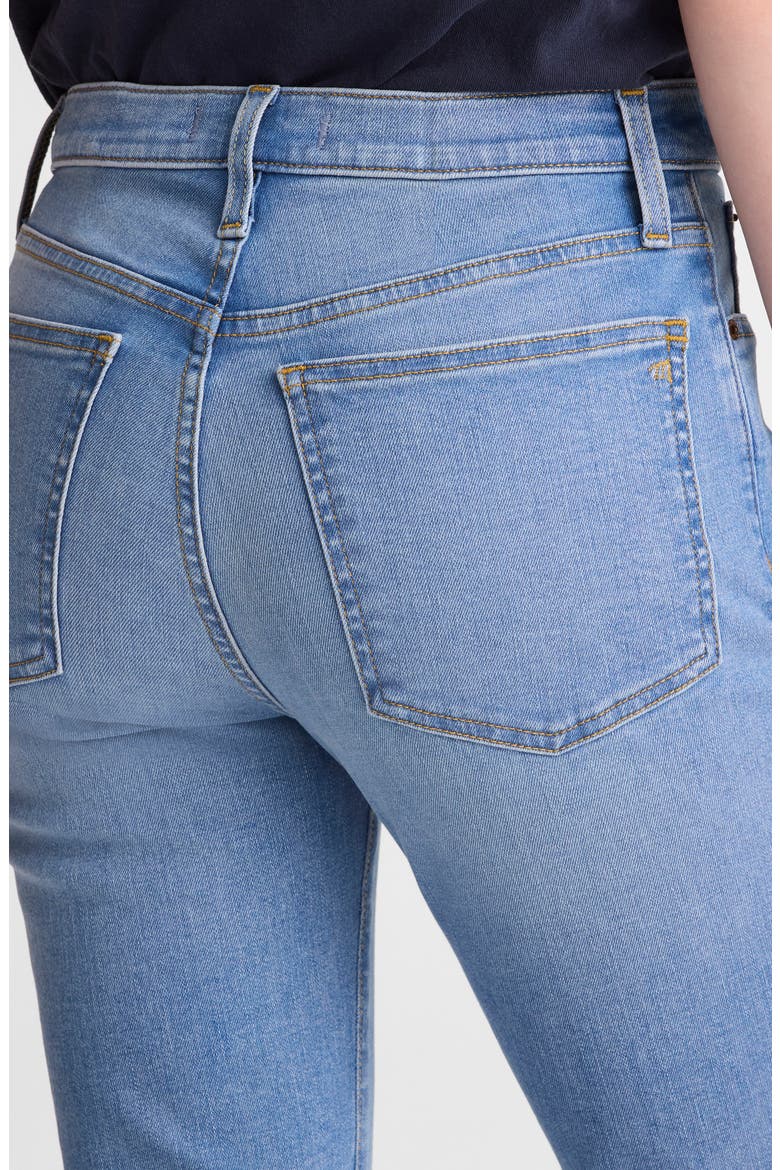 The Crop Flare Jeans, Alternate, color, COASTAL BLUE WASH