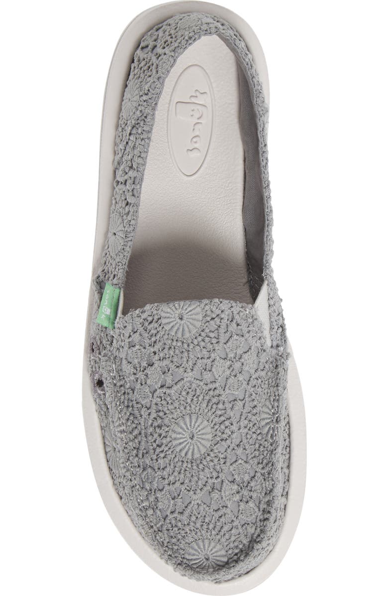 Sanuk Donna Crochet Sneaker, Alternate, color,