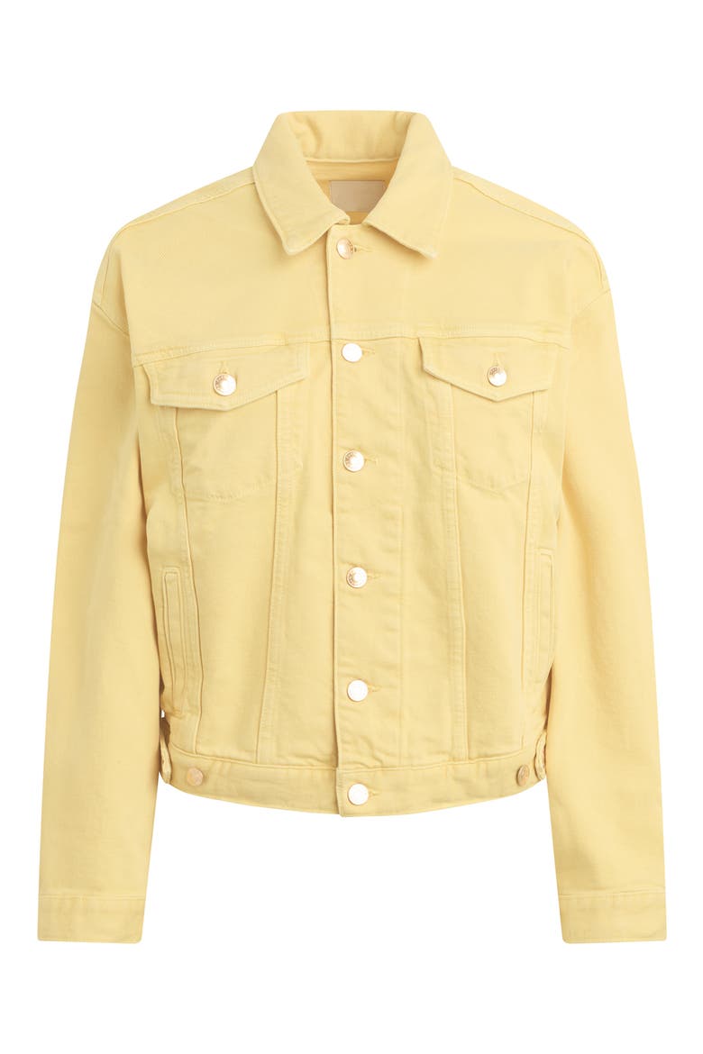 The Otto Denim Boyfriend Jacket, Alternate, color, GOLDEN