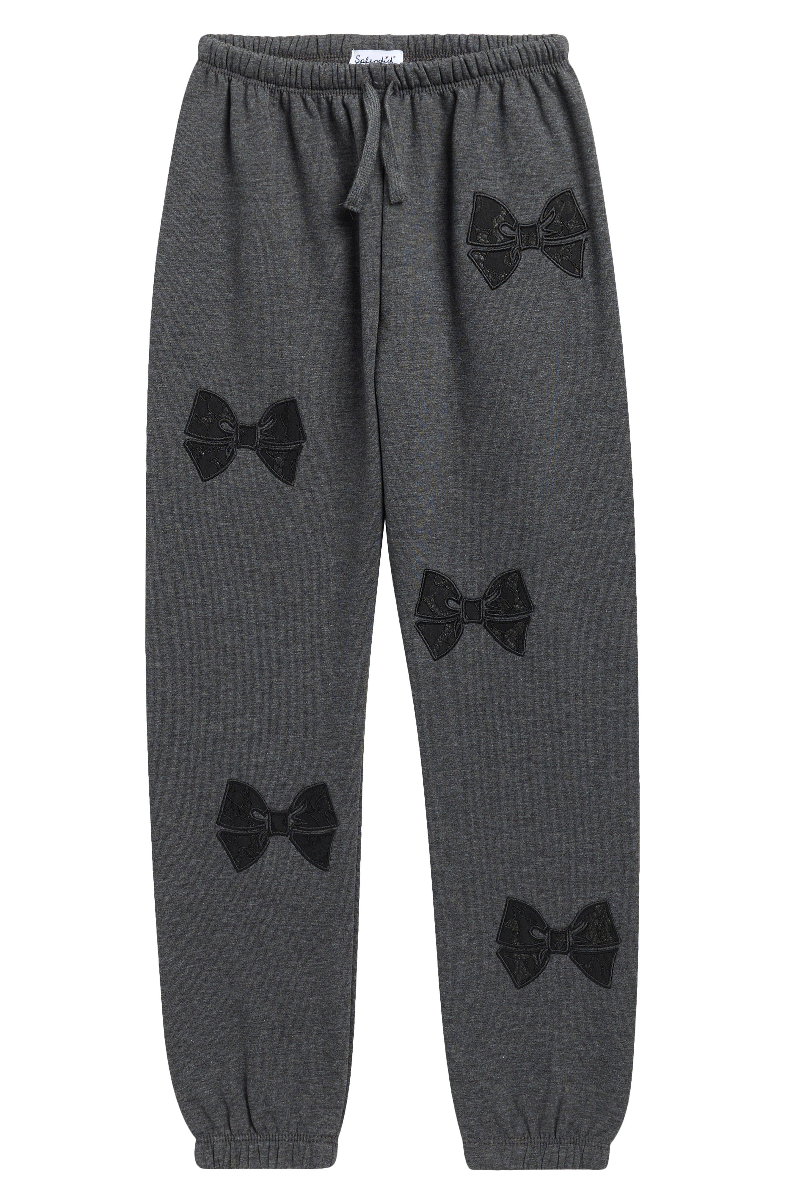 Kids' Lace Bow Sweatpants