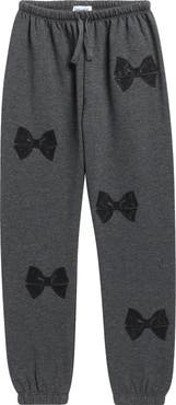 Splendid Kids' Lace Bow Sweatpants