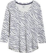 Tommy Bahama Ashby Isles Zebra Cotton T-Shirt