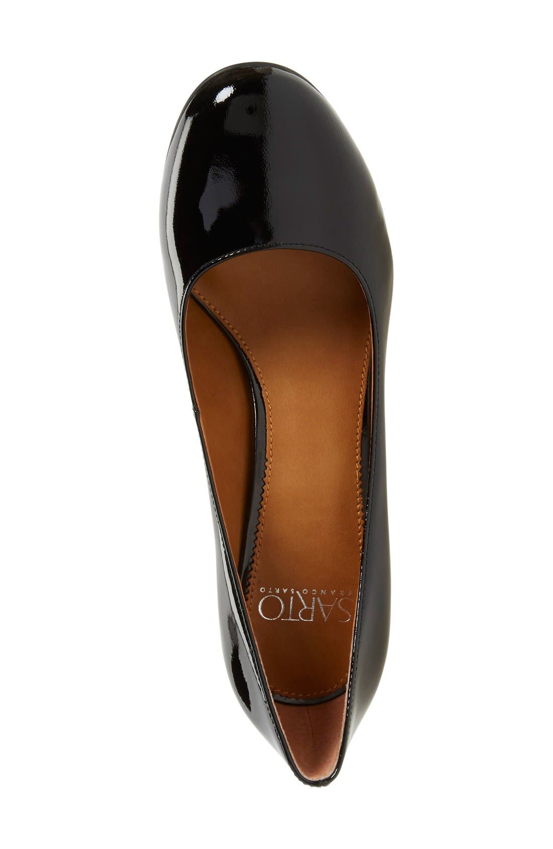Aziza Block Heel Pump, Alternate, color, BLACK PATENT
