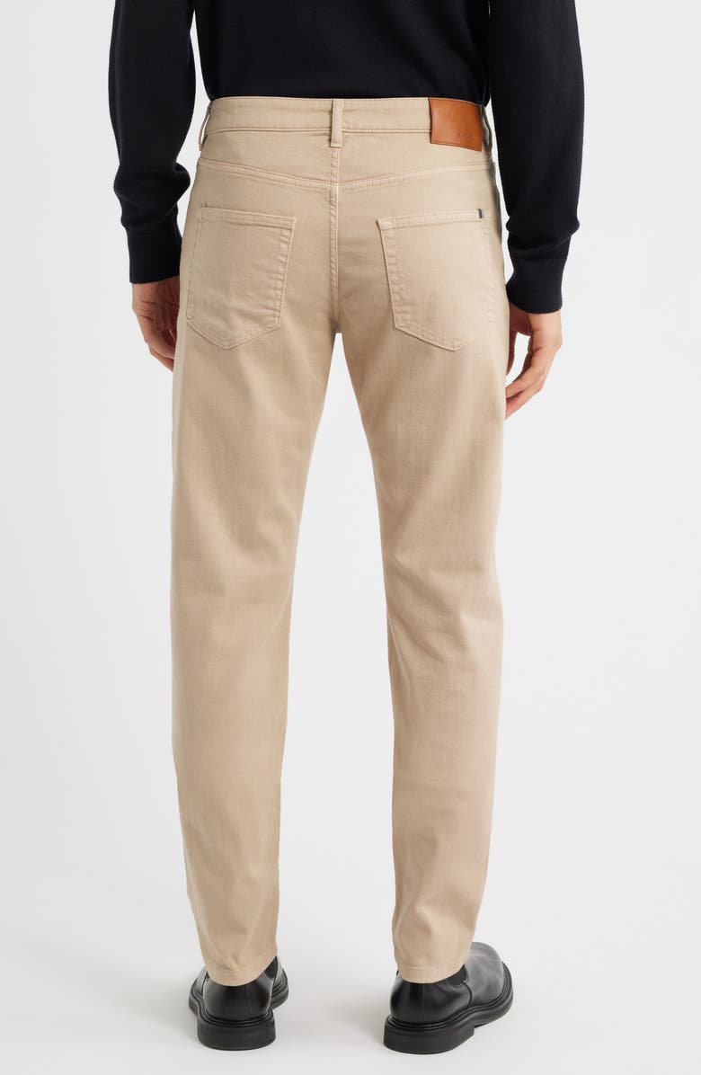 Canali Garment Dyed Bull Denim Jeans, Alternate, color, Light Beige