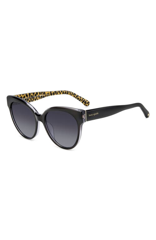 Kate Spade Aubriela 55mm Gradient Round Sunglasses