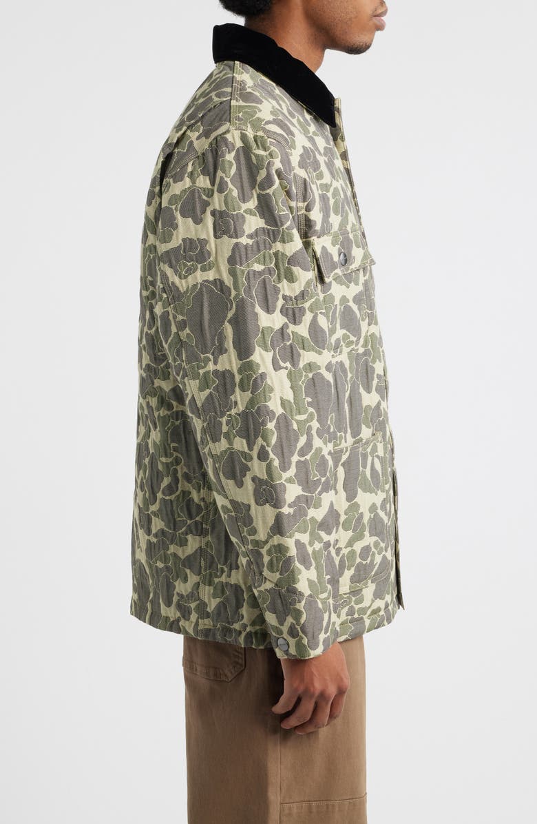 Carhartt Work In Progress Camo Tapestry Chore Coat, Alternate, color, Camo Duck